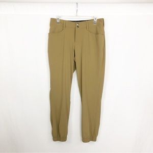 Alpine Design Rip Stop Outdoor Hiking Stretch Pants, Size 6, Tan